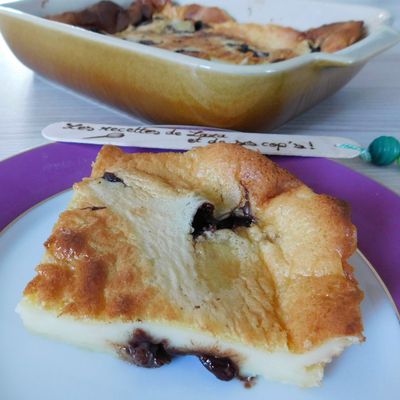 Clafoutis à la pâte à tartiner de ma Cop's Yumelise