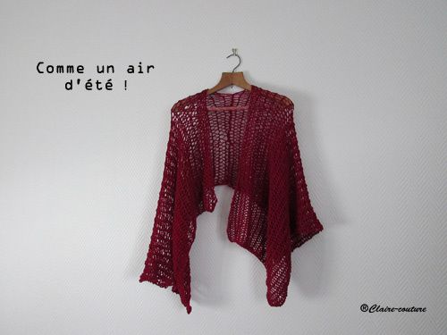 Le Shawl-étole qui donne des envies d'été ! 