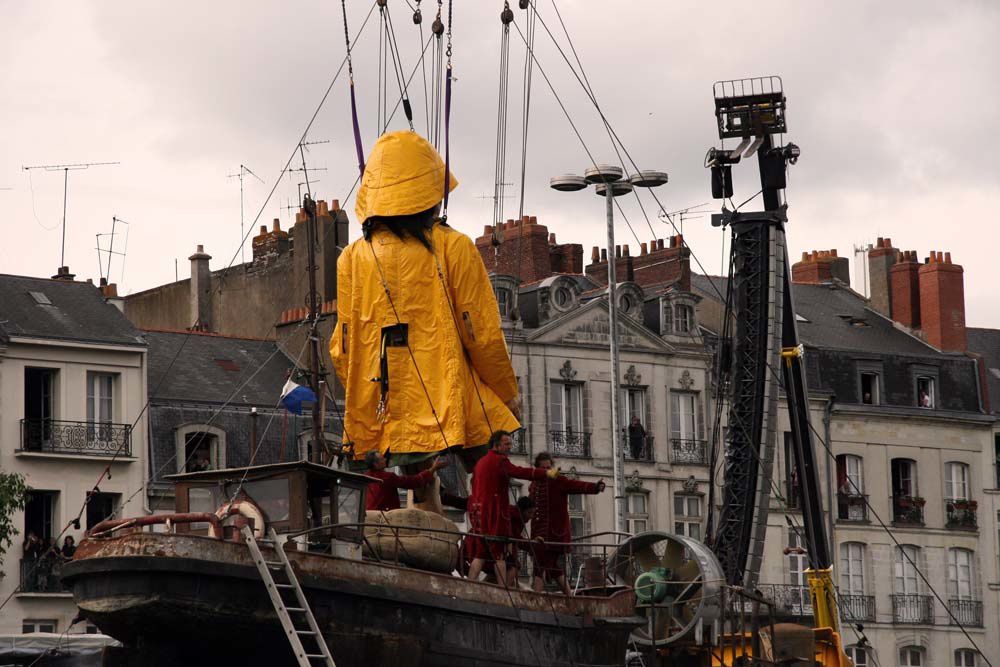 Album - Royal de Luxe Nantes 2009 Geante et Scaphandrier samedi 02