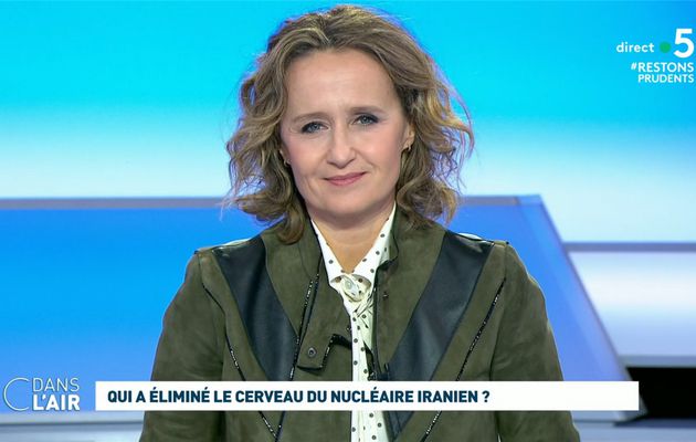 Caroline Roux C Dans l'Air France 5 le 01.12.2020