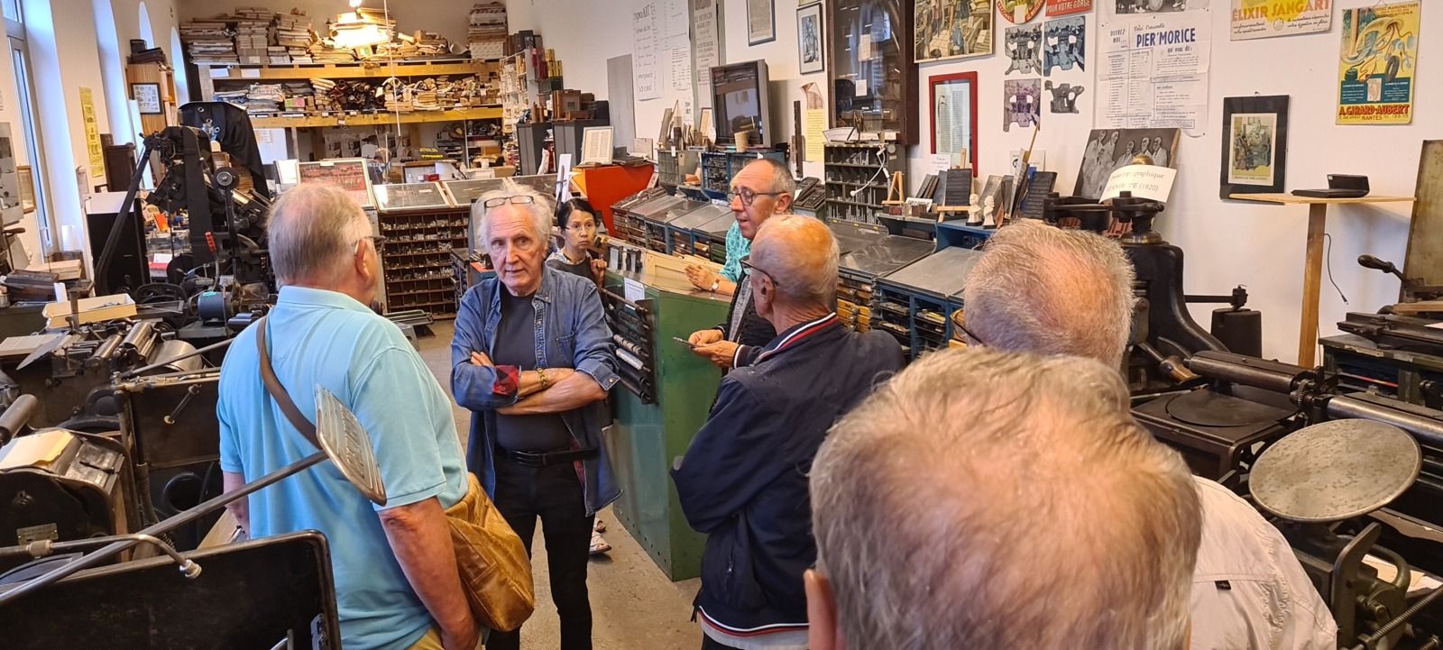 Cette année nous avons visité :- Musée de la mine et de la vie locale de Fresnes sur Escaut et : - Musée de l'Imprimerie typoART à Fresnes également. Bravo à tous ces bénévoles