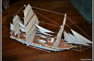 MAQUETTE 1 150 EME AMERIGO VESPUCCI TERMINEE