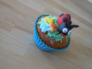 Cupcake coccinelle