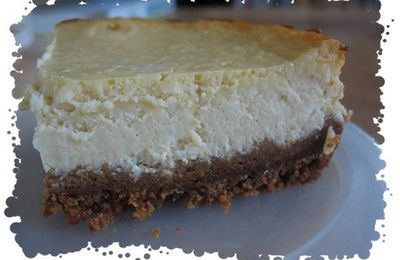 Cheesecake érable