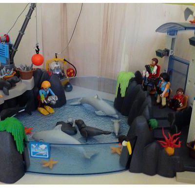 Playmobils : le bassin des otaries