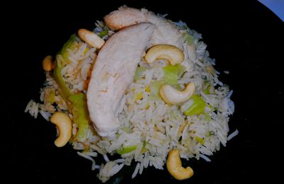 Poulet au gingembre et riz au Cookeo