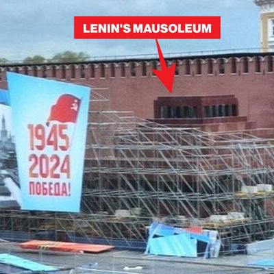 Défilé du Jour de la Victoire : Le mausolée de Lénine... a disparu comme par magie de la Place Rouge