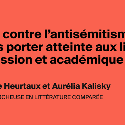 LBSKMC-CRIAEAU IGSC E3R3 : La lutte contre l’antisémitisme ne doit pas porter atteinte aux libertés d’expression et académique / Criaeau
