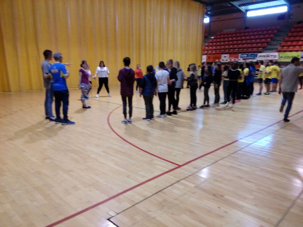 Intercanvi escolar a Lleida amb un taller d'iniciacio a la sardana