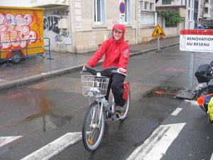 Les Calepieds en vélo'v !