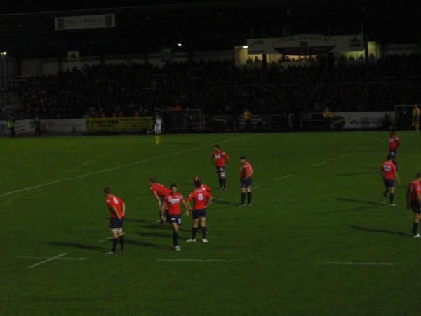 Quelques photos du choc stade aurillacois contre le stade rochelais. Victoire des rouges et bleus 25-19