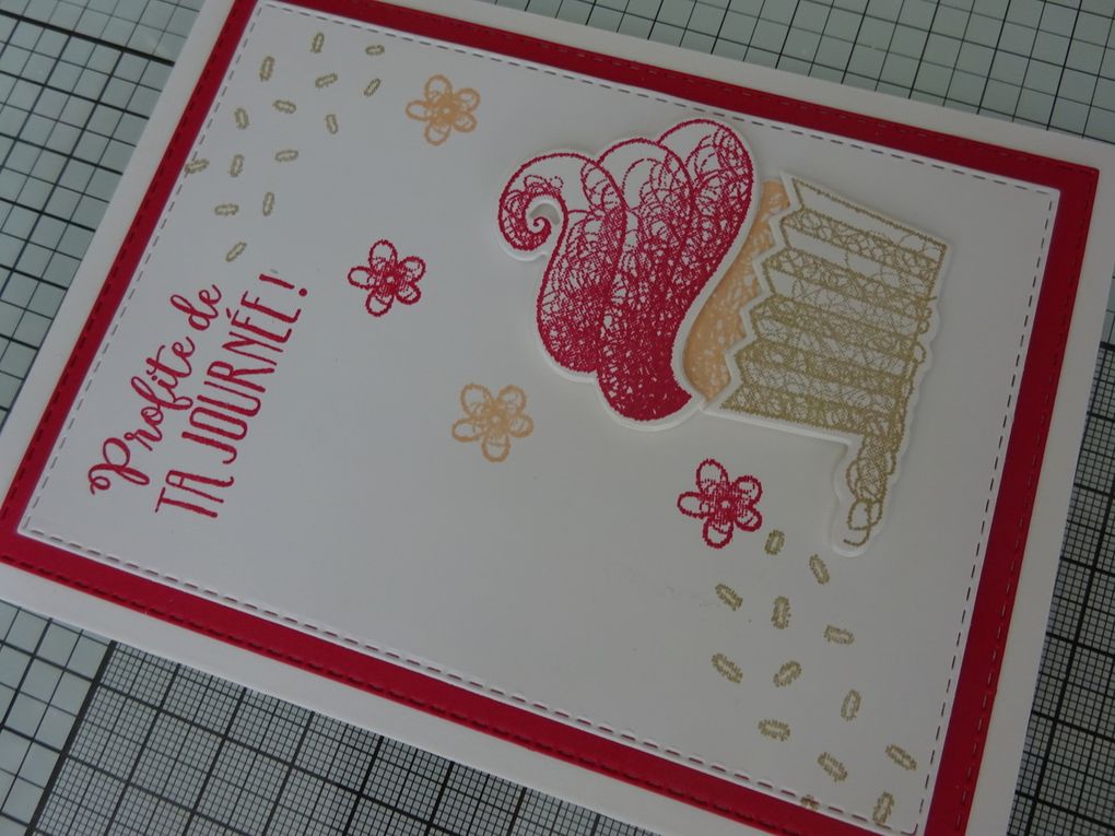 Stampin'Up! set de tampons Bonjour Sucré