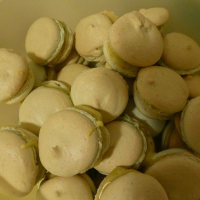Macarons aux pistaches de Pierre Herme