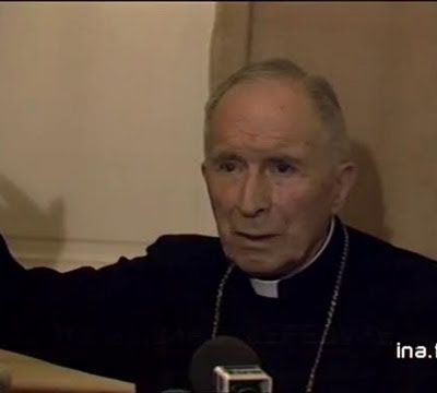 Conférence de presse Mgr LEFEBVRE...