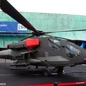 Leonardo dévoile au grand public son nouvel hélicoptère de combat AW249 à Eurosatory