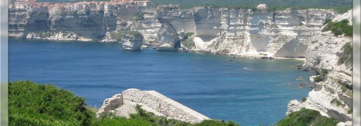 Les falaises de Bonifacio