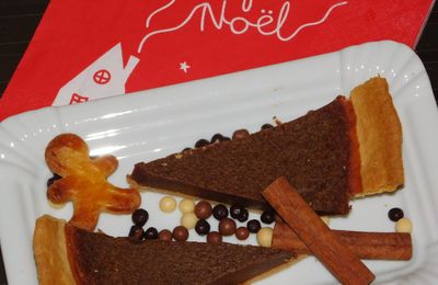Tarte au gianduja.