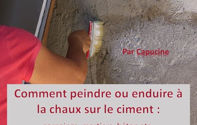 Comment appliquer un enduit chaux sur parpaings