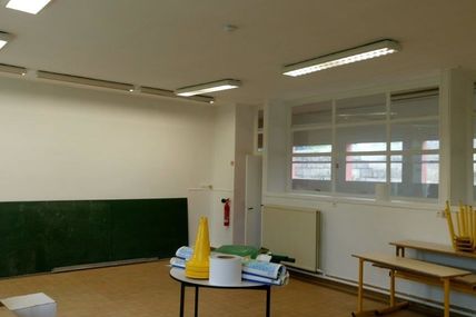 A l'école, des travaux