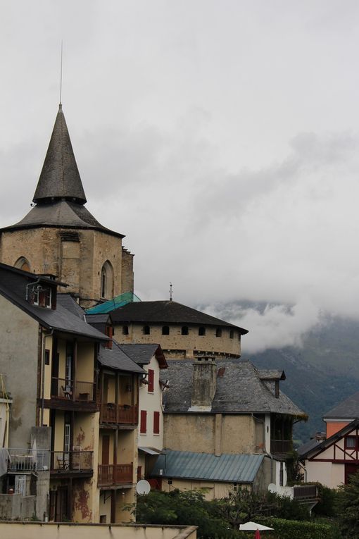 On se bornera donc en début d'après-midià nous rendre à St Savin limitrophe d'Argelès Gazost, pour visiter l'église abbatiale qui recèle les plus anciennes orgues de France