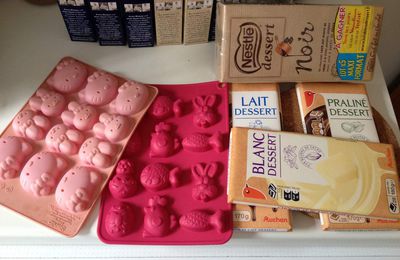 Chocolats de Pâques fait maison presque zéro déchet