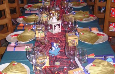 Première table de Noël  2010