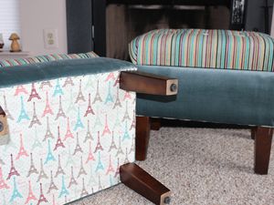 Ottoman Bench Storage French Design **** FOR SALE