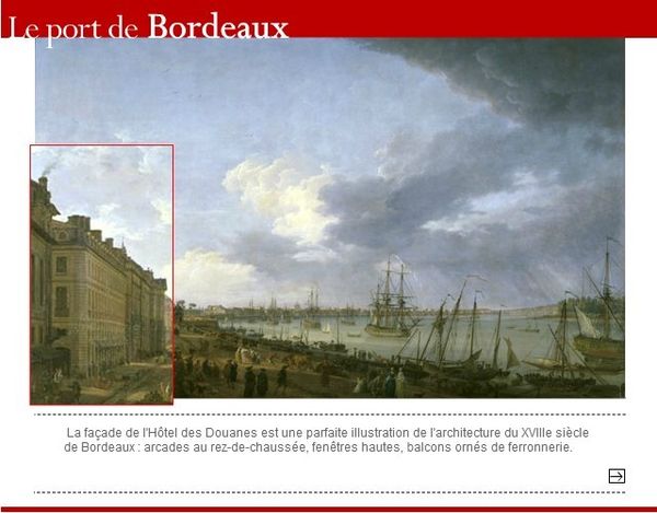 H1 - Le port de Bordeaux peint par Vernet 