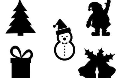 Fichier gratuit silhouette studio pour Noël