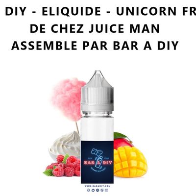 Test - Eliquide - Unicorn Frappé de chez Juice Man