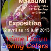 Vergt (Dordogne) Exposition Ariane Lumen du 1er au 8 Juin 2013