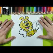 Como dibujar un perro 🐶 paso a paso 69 | How to draw a dog 🐶 69