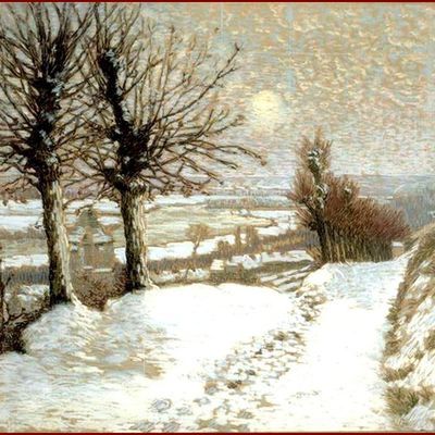 "Hiver" - Paysages de neige - Par les grands peintres