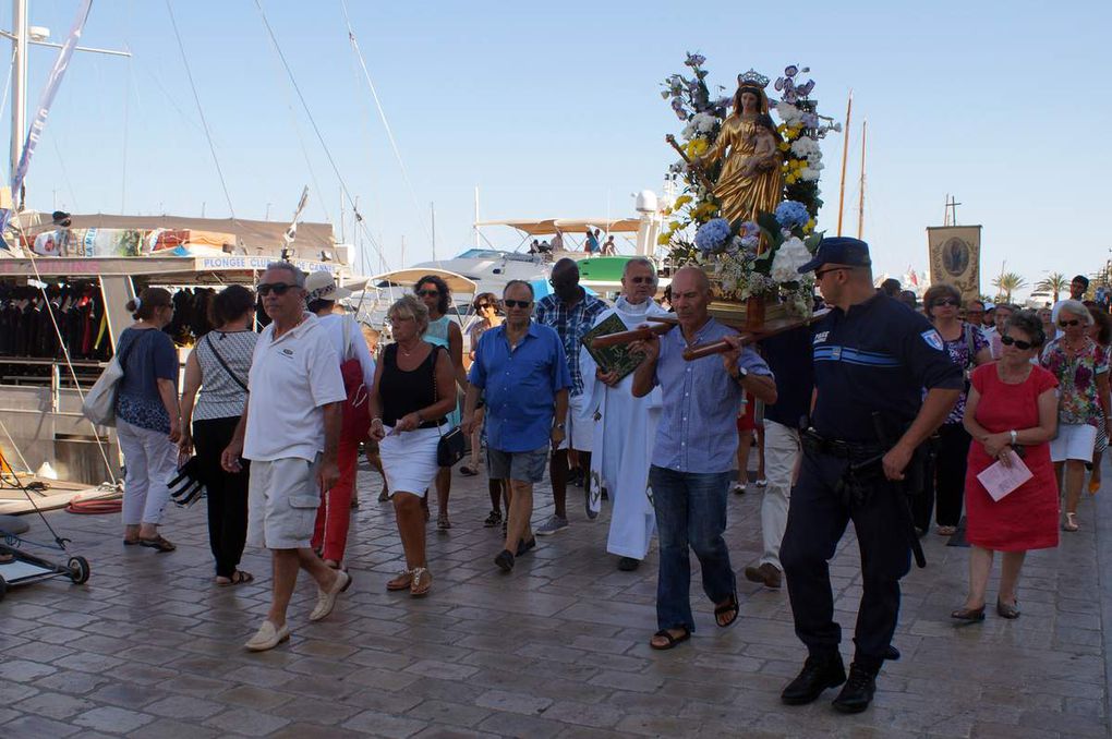 Août : procession et messe de l'Assomption