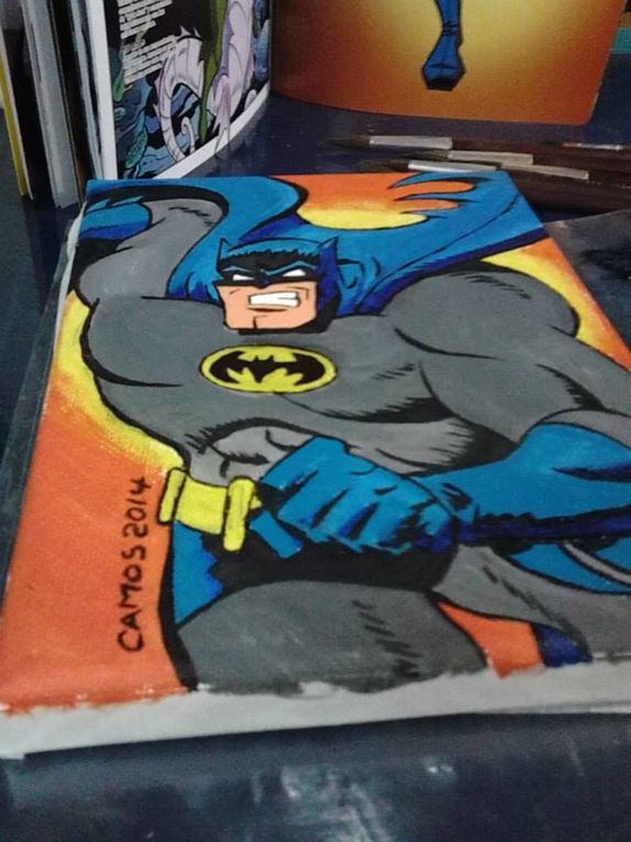 Cuadros Acrilicos pintados a mano, Dibujos Animados, Superherores, etc... a Pedido / imprentapublicamos@gmail.com