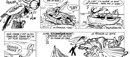 La pêche à l'épervier
