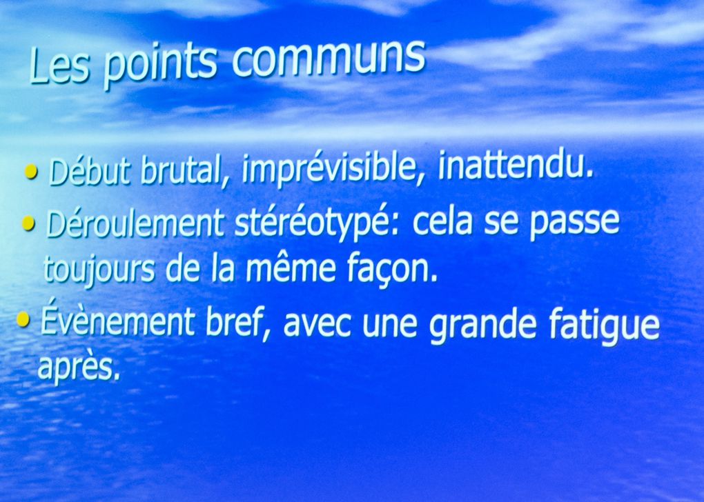 Epilepsies: &quot;un éclair dans la tête&quot;