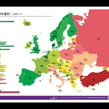 classement européen des droits des personnes #LGBTQI+ la France chute