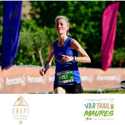 Le Trail des Maures 2024 (Collobrières, Var ) - Céline GUIEU 3ème Féminine sur le 5 km