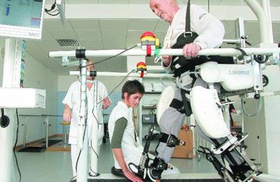 Lokomat, le robot de ré-éducation de l’hôpital de Mulhouse