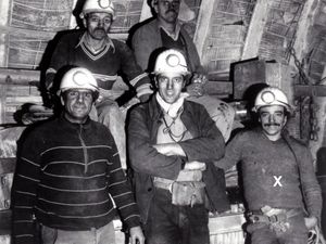Mon père (Angelo) Mineur de fer à la mine sainte Barbe et mon frère (Angelo) mineur de charbon à La Houve