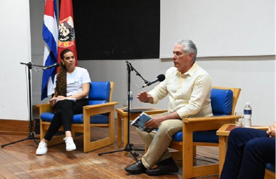 Díaz-Canel: "Avec une science jeune et engagée, Cuba pourra avancer"