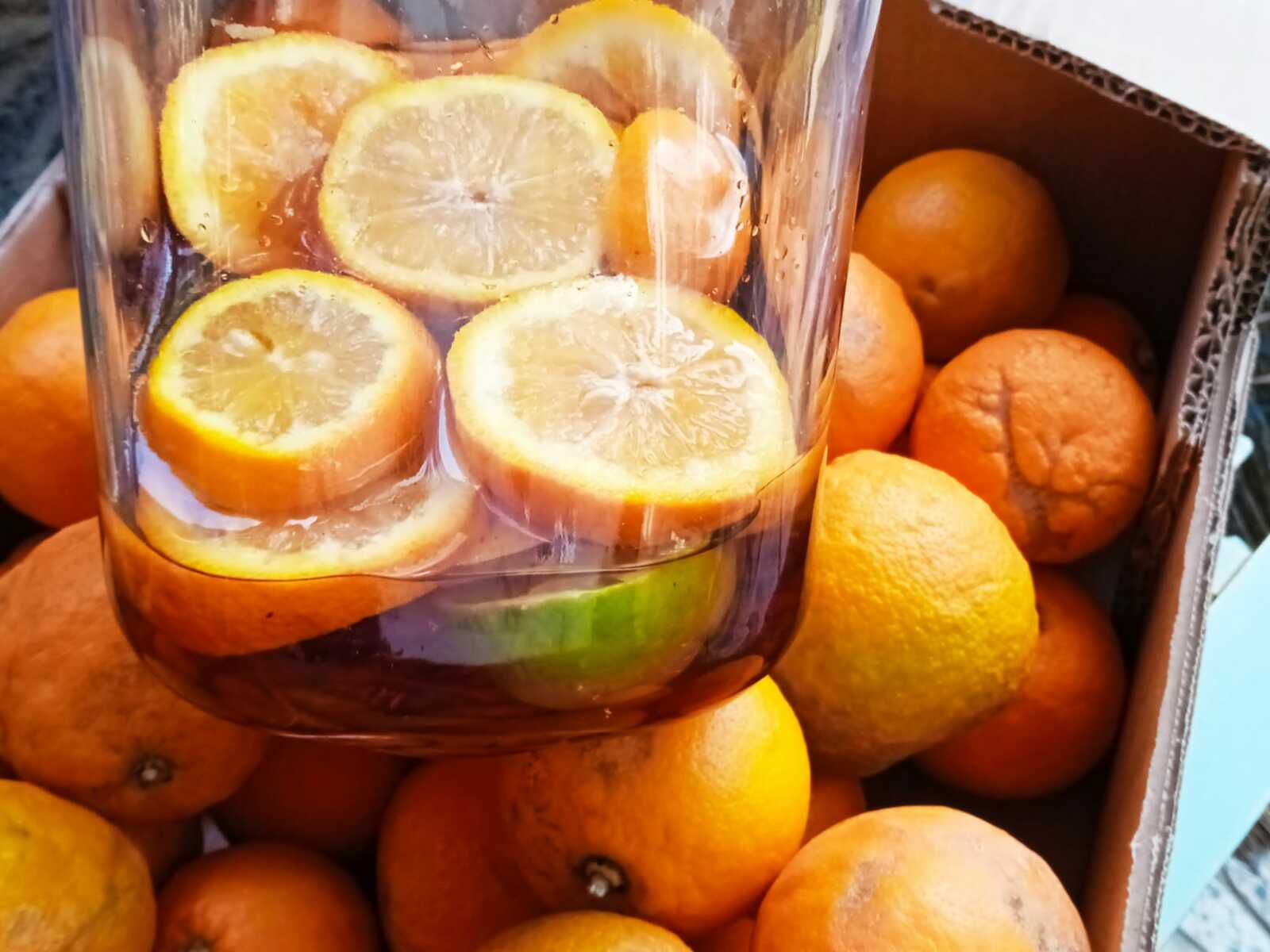 Spritz à l'orange, citron et romarin - 5 ingredients 15 minutes