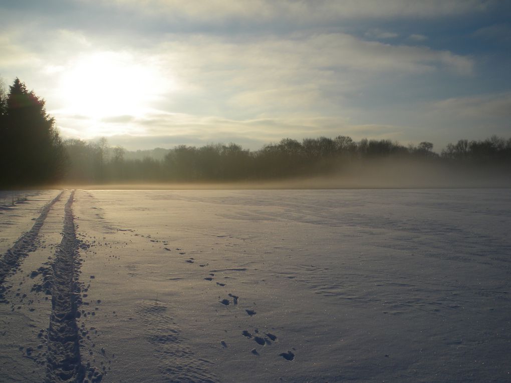 La picardie sous la neige, c'est pas mal non plus !!