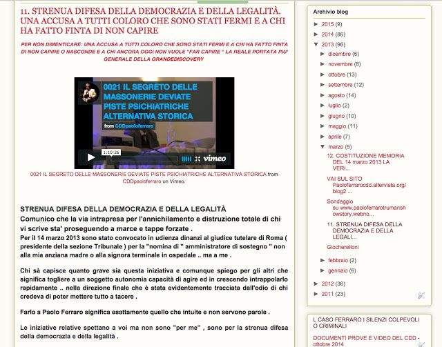 IL  TRUMAN SHOW CHE INCHIODA TUTTI MENO IL DESTINATARIO CHE LO HA SUBITO. ROSEMARY'S BABY POLANSKY LA BORGHESIA DEVIATA E SATANISTA IL QUARTIERE MONTEVERDE E PARIOLI NOMENTANO, CECCHIGNOLA E LATINA,  I TRAIT D'UNION CON L'APPARATO DEI SERVIZI E MILITARE DEVIATO.