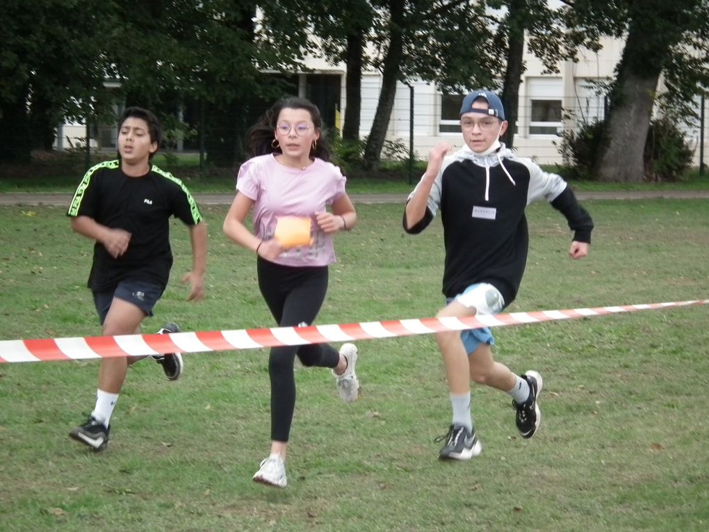 Résultats du cross