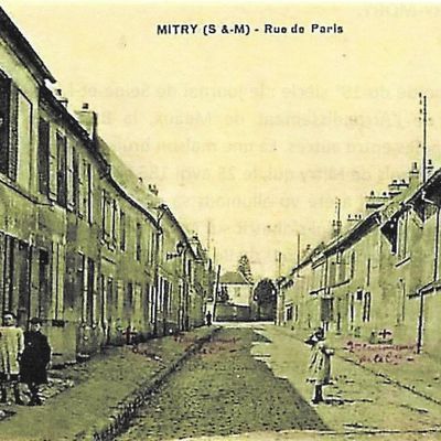 LES AMIS DU PASSE DE MITRY-MORY  -  1857 INCENDIE à MITRY-MORY.