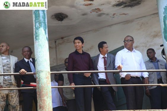 Vendredi 12 octobre 2012. Le Président Andry Rajoelina : première visite dans la Région Itasy (Soavinandriana, Analavory, Ampefy).