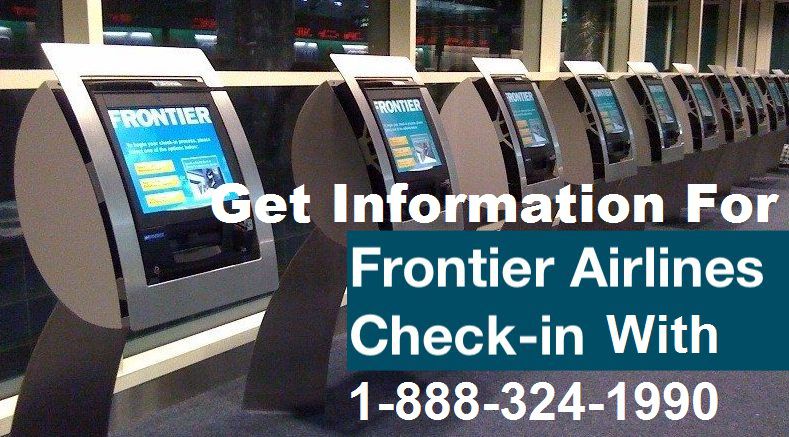 how do I check-in online with Frontier Airlines