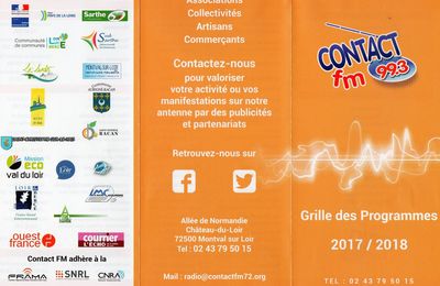 Contact 99.3 - programme 2017/2018